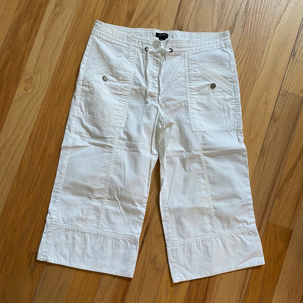 NWOT J. Crew Women’s Cotton Capris Pants